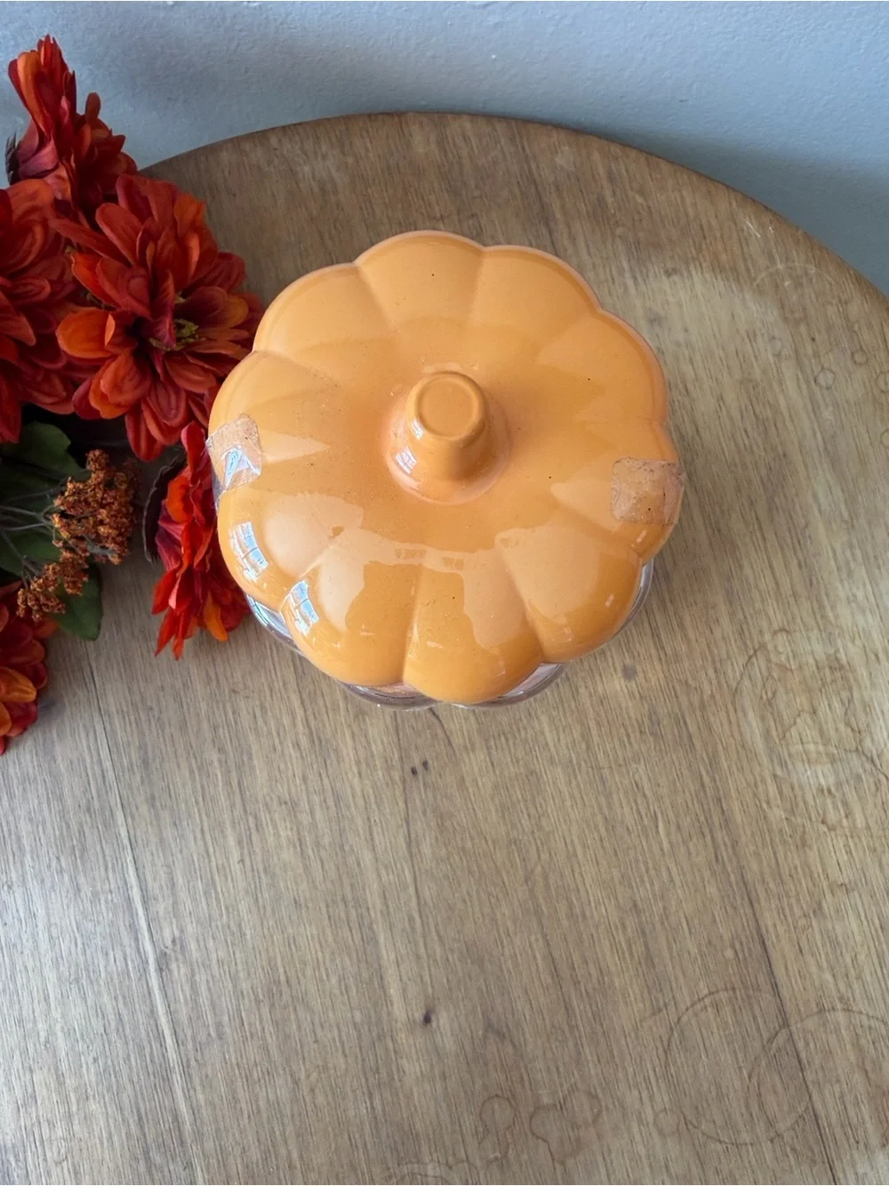 Target Orange Gumball Machine Kitchen Canister